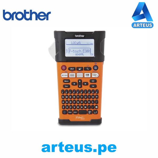 Impresora Rotuladora industrial portatil BROTHER PTE300VP. Para etiquetas de cableado - ARTEUS