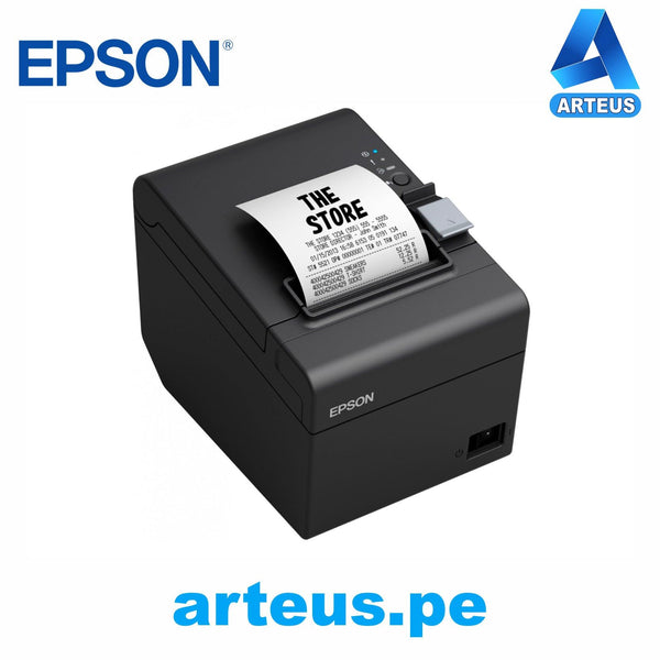 Impresora Ticketera termica para sistema de facturacion EPSON TM-T20III. Velocidad de impresion: 250MM/SEG. Interfaz USB y Red - C31CH51002 - ARTEUS