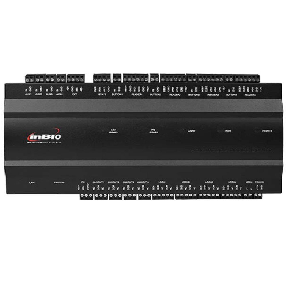 Controlador de acceso electrónico inBio negro para sistemas de seguridad y redes