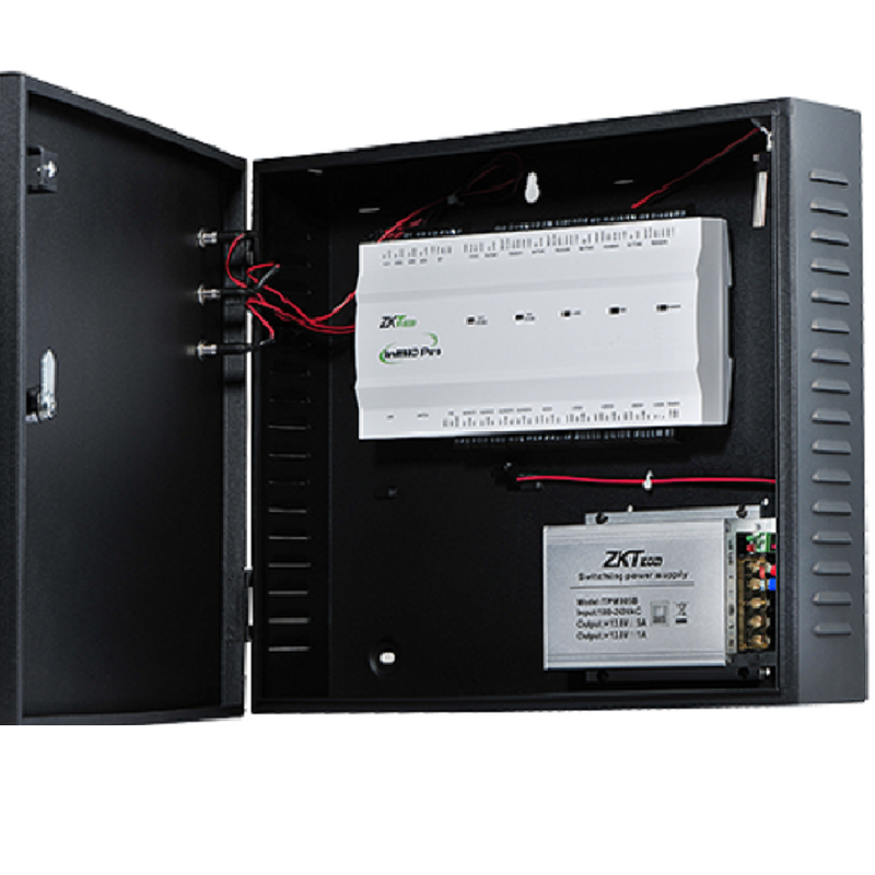 ZKTECO INBIO460 PRO BOX, Panel de Control de Acceso 4 Puertas. Inc Gabinete y Fuente. Cotizar Batería y Licencia