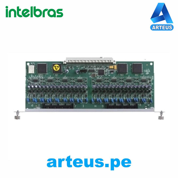 INTELBRAS 4400048 - TARJETA 24 EXTENSIONES ANALOGICAS IMPACTA 140/220/300 - ARTEUS