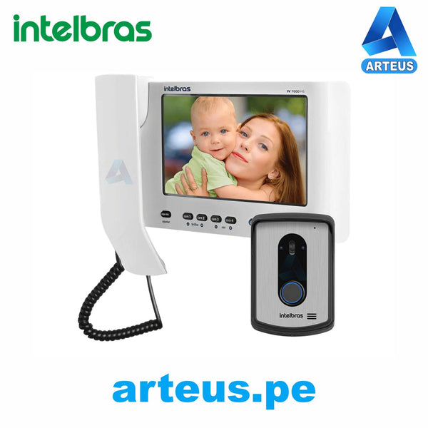 INTELBRAS 4520028 - KIT VIDEOPORTERO IV 7010 HS, BLANCO. - ARTEUS