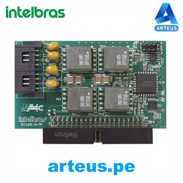 INTELBRAS 4990147 - TARJETA DE 4 EXTENSIONES DIGITALES - IMPACTA 16-68i - ARTEUS