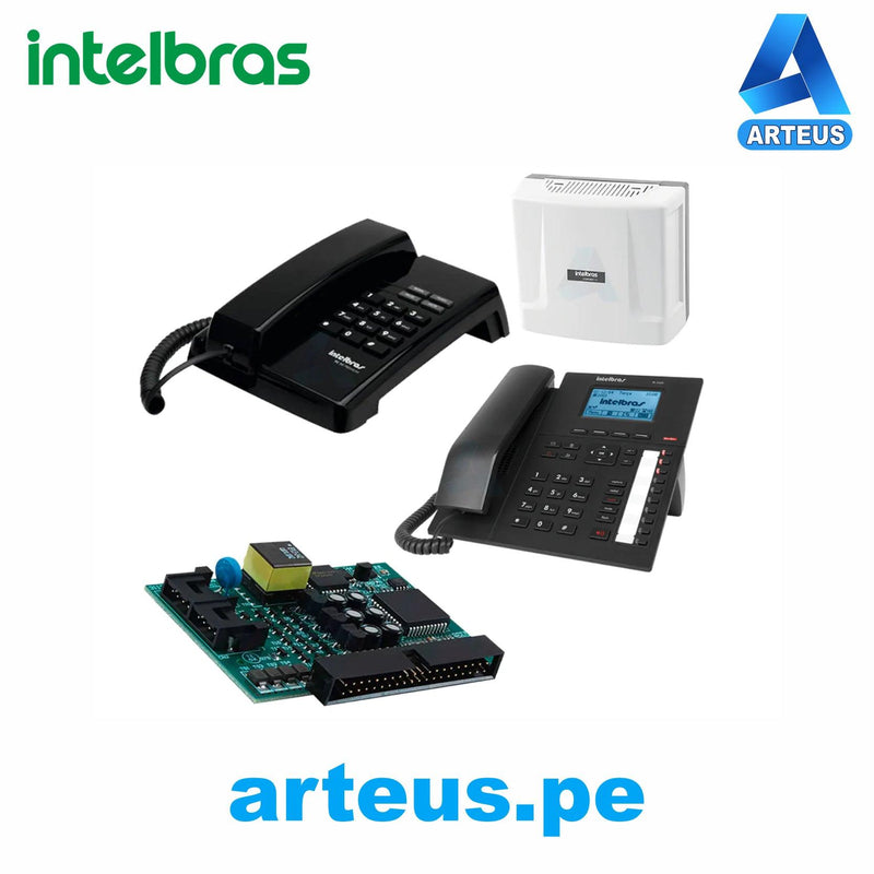 INTELBRAS KIT-HOTEL2x32 - KIT CENTRAL TELEFONICA - SOLUCION HOTELERA LITE - ARTEUS