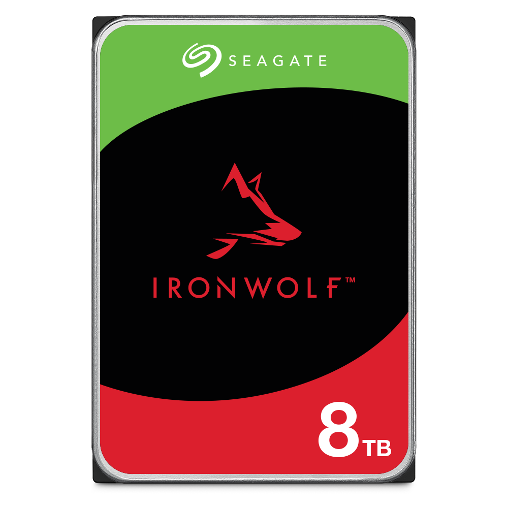 SEAGATE IronWolf 8TB DISCO DURO NAS 3.5" SATA 7200rpm ST8000VN004