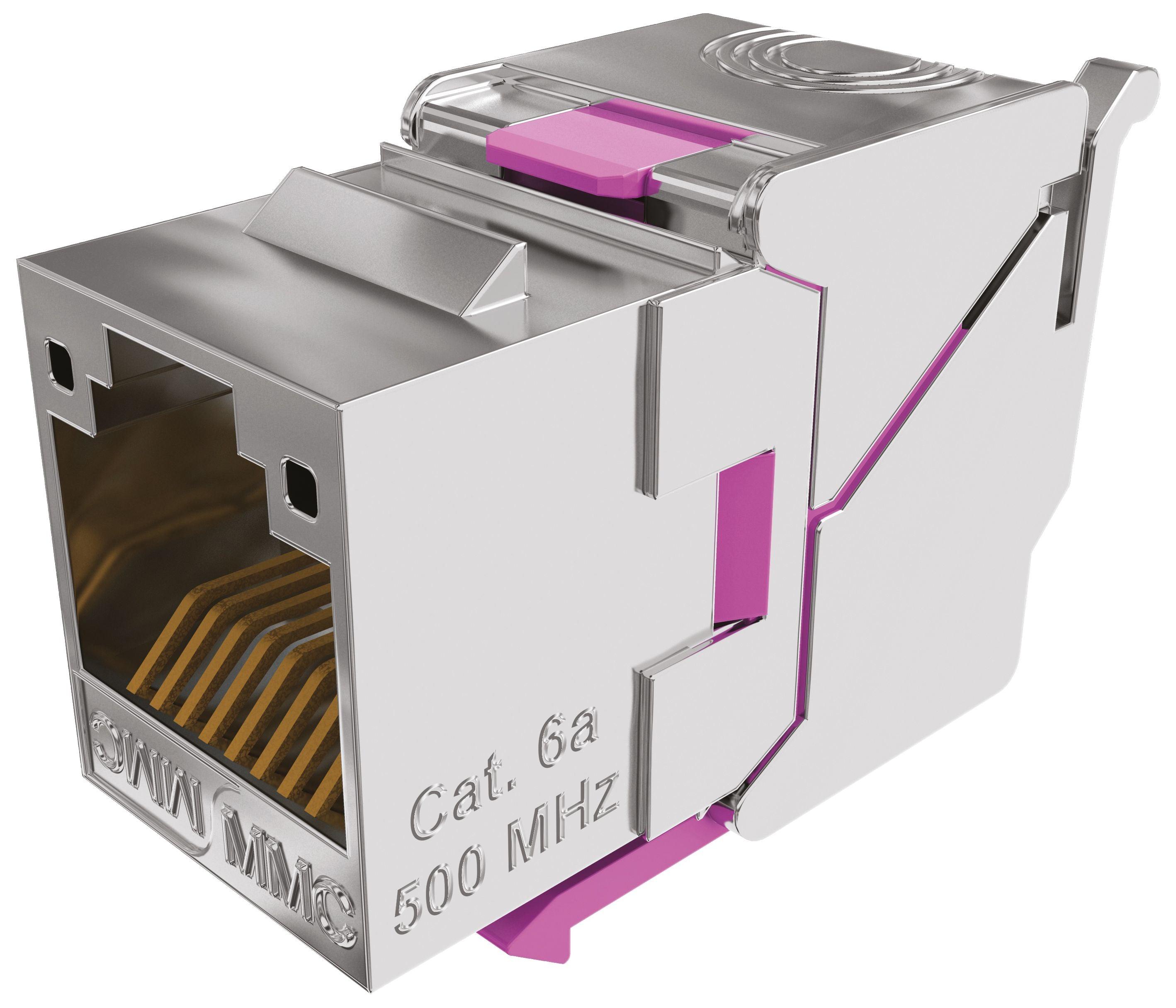 Jack Cat6A, MMC MBC6AFSTL conector hembra blindado - ARTEUS