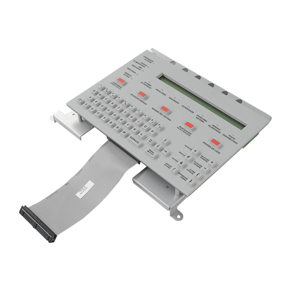 NOTIFIER KDM-R2-SP Módulo display 80 caracteres con teclado en español