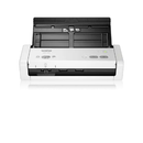Scanner de documentos BROTHER ADS1200, compacto, duplex, branco