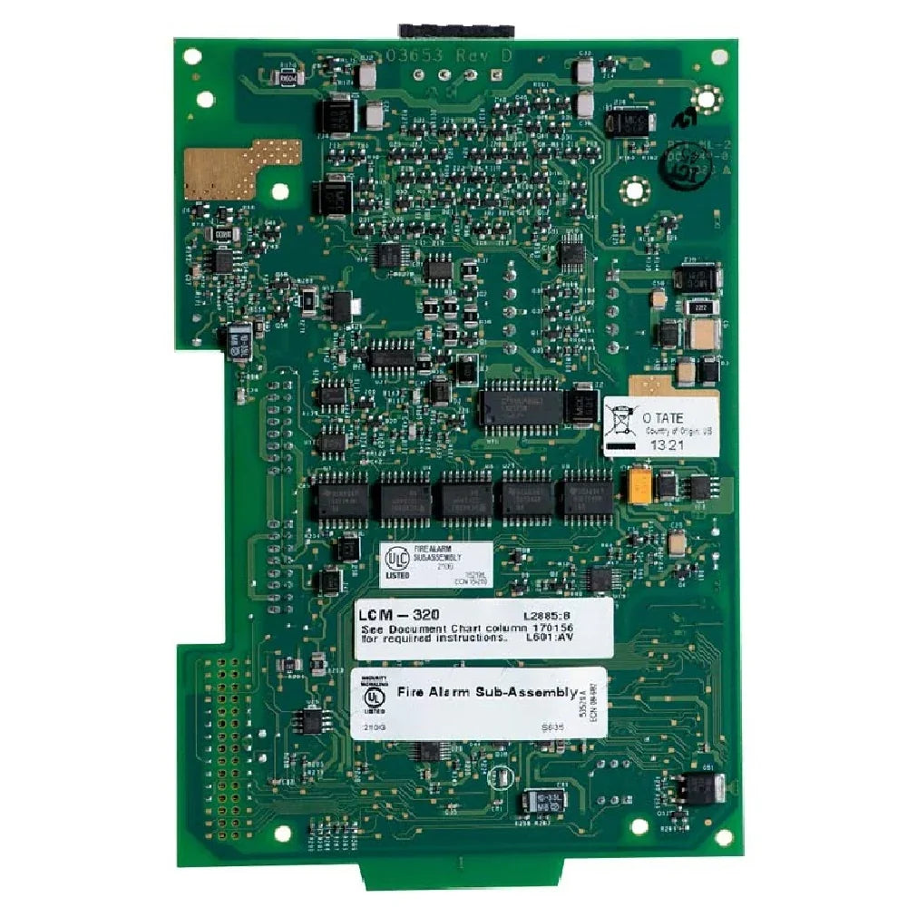Library Control Module Lcm NOTIFIER LCM-320 Módulo de control de lazo para NFS2-3030