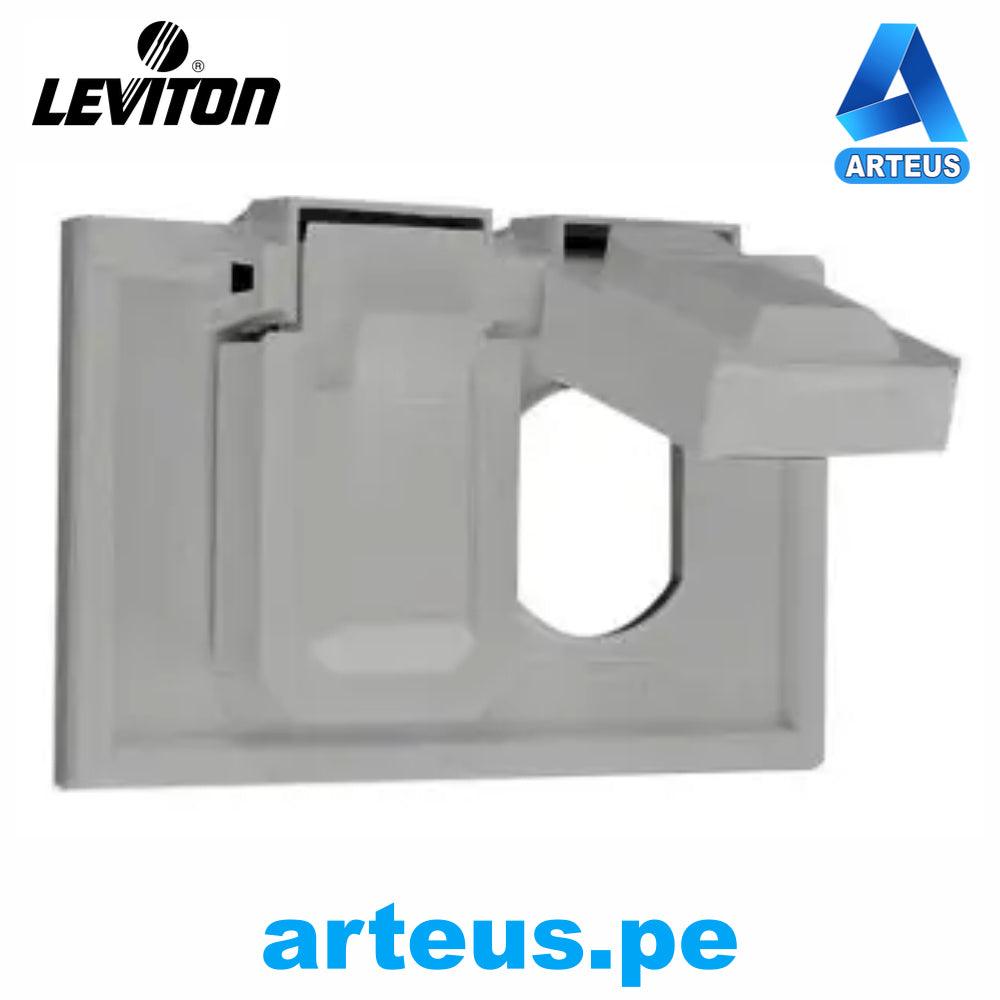 LEVITON 4976-0GY - PLACA HERMETICA PLASTICA GIRS - ARTEUS