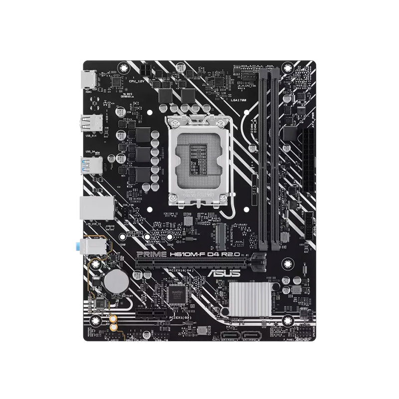 ASUS PRIME H610M-F D4 R2.0 Placa Madre Intel H610 LGA1700 Micro ATX DDR4
