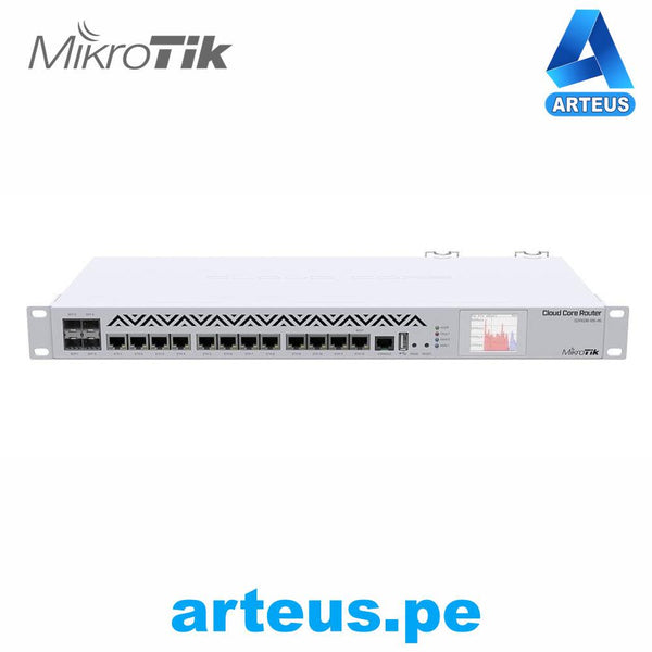 MIKROTIK CCR1036-12G-4S-EM - CLOUD CORE ROUTER, CPU 36 NÚCLEOS, 12P GIGABIT ETHERNET, 4 P SFP Y 8 GB MEMORIA - ARTEUS