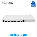 MIKROTIK CCR2004-1G-12S+2XS - CLOUD CORE ROUTER 12 PUERTOS 10G SFP+, 2 25G SFP28, FUENTE REDUNDANTE - ARTEUS