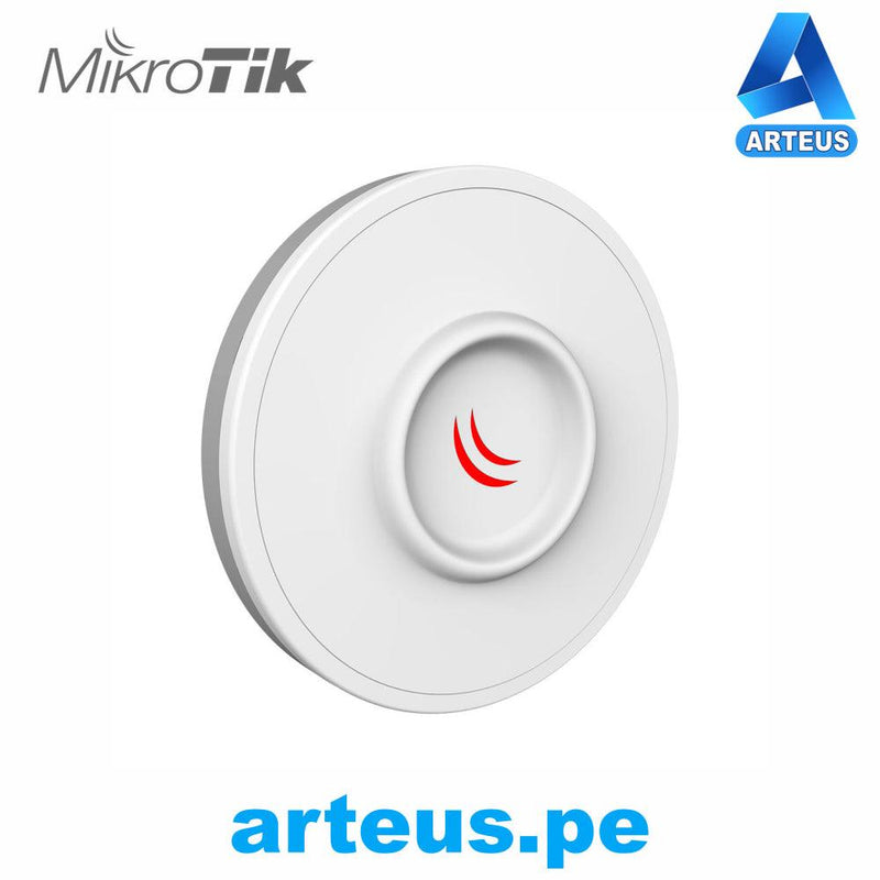 MIKROTIK RBDisc-5nD - DISC LITE5) CPE Y PTP EN 5GHZ 802.11 A/N CON ANTENA INTEGRADA DE 21 DBI, HASTA 316 MW, PUERTO FAST ETHERNET - ARTEUS