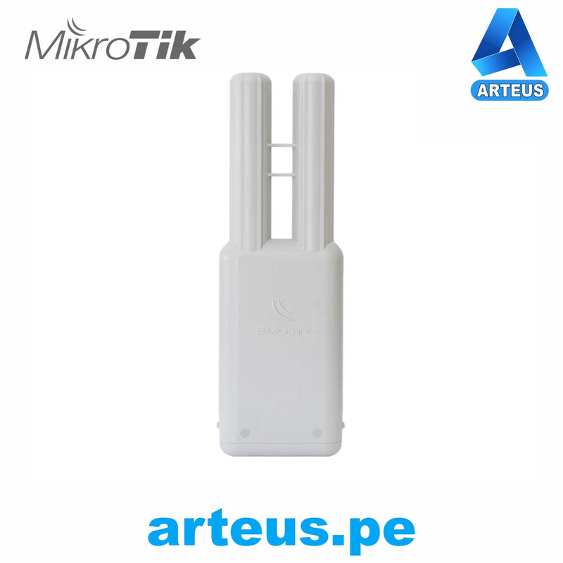 MIKROTIK RBOmniTikUPA-5HnD - (OMNITIK 5 POE) PUNTO DE ACCESO OMNIDIRECCIONAL EN 5GHZ 802.11 A/N, ANTENAS INTEGRADAS DE 7.5 DBI , INCLUYE 5 PUERTOS FAST ETHERNET, 4 PUERTOS CON SALIDA POE - ARTEUS