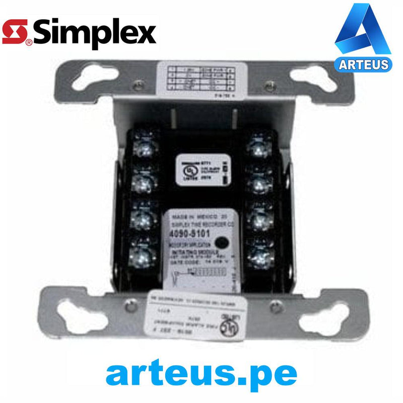 Modulo de monitoreo SIMPLEX 4090-9101 de zonas MBZAM 4 hilos - ARTEUS