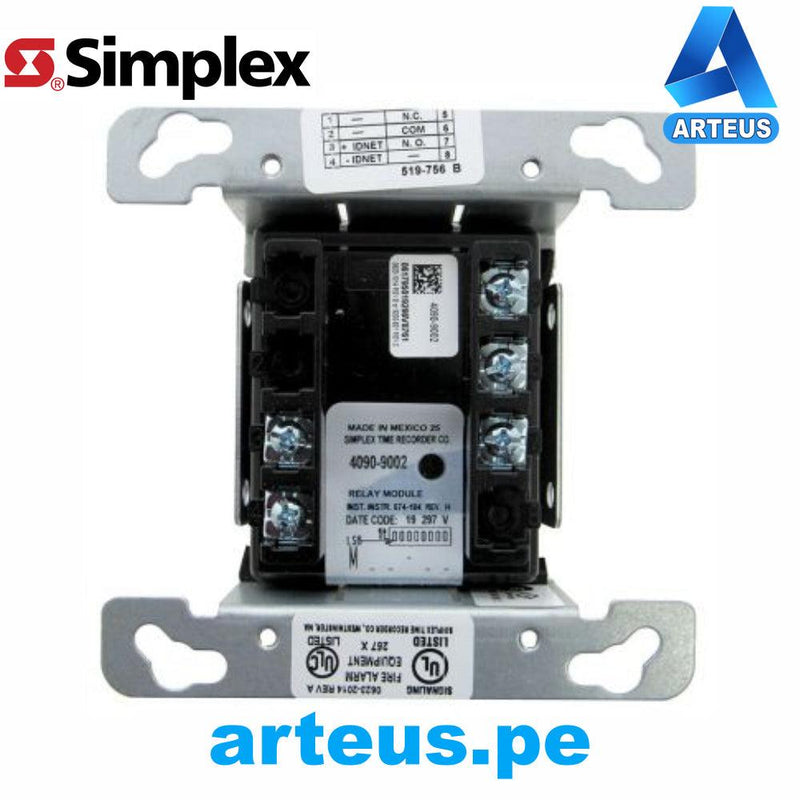 Modulo de relay SIMPLEX 4090-9002 direccionable - ARTEUS