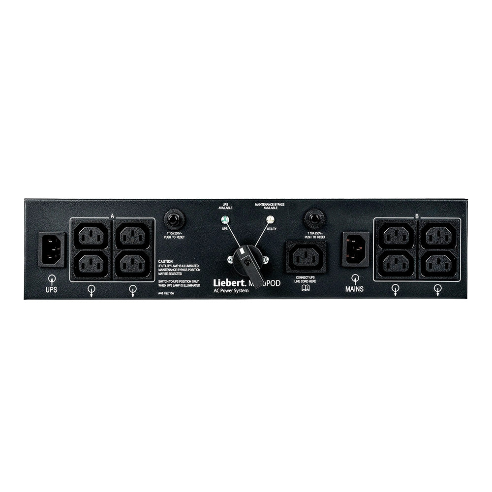 VERTIV MP2-210K Bypass de Mantenimiento MicroPOD para UPS GXT5 1000 VA, 230V, Rack/Torrre