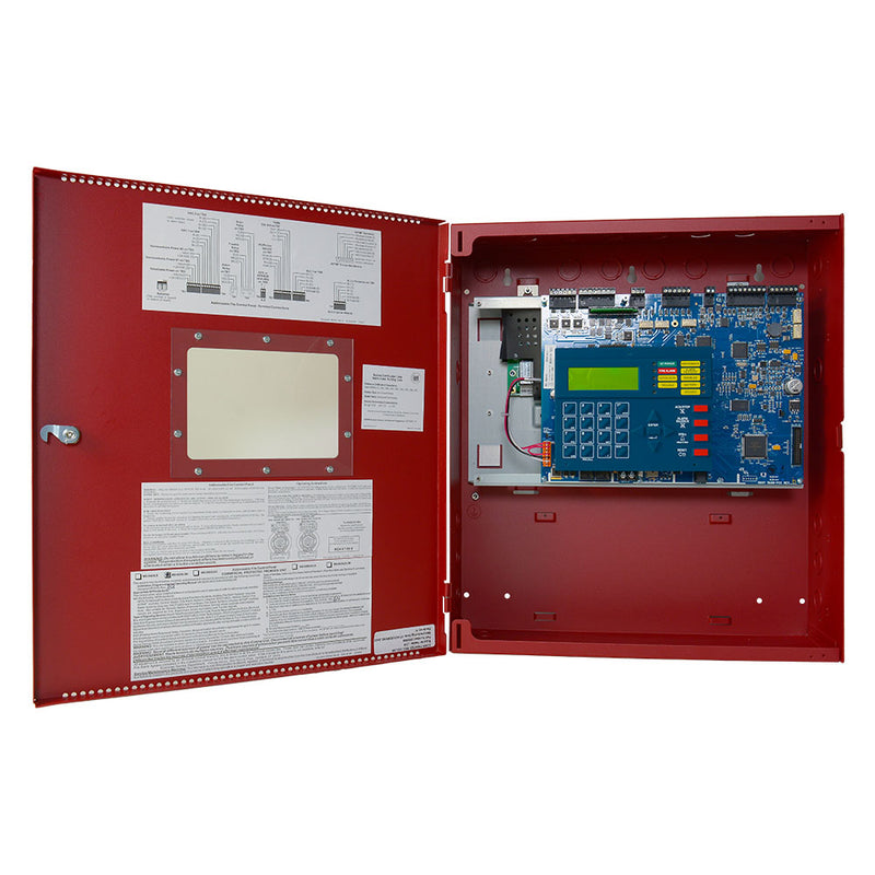 FIRE-LITE MS-9600LSE Panel de alarma contra incendio direccionable 318 puntos expandible hasta 2 lazos