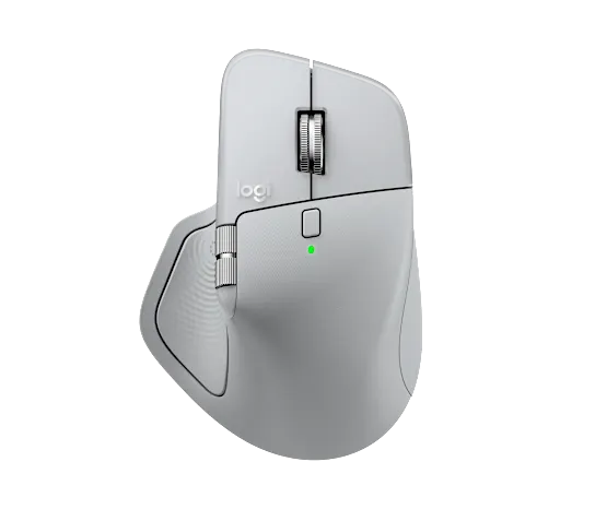 LOGITECH 910-007566 MX Master 4 Mouse Inalámbrico Alto Rendimiento con Respuesta Táctil 8000dpi Gris