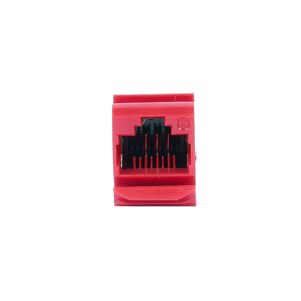 SIEMON MX6-03B Jack cat6 angular UTP rojo