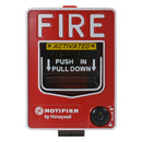 NOTIFIER NBG-12LOB Estación manual direccionable doble acción con llave