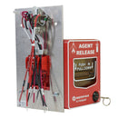 NOTIFIER NBG-12LRA Estación manual convencional de aborto doble acción con llave