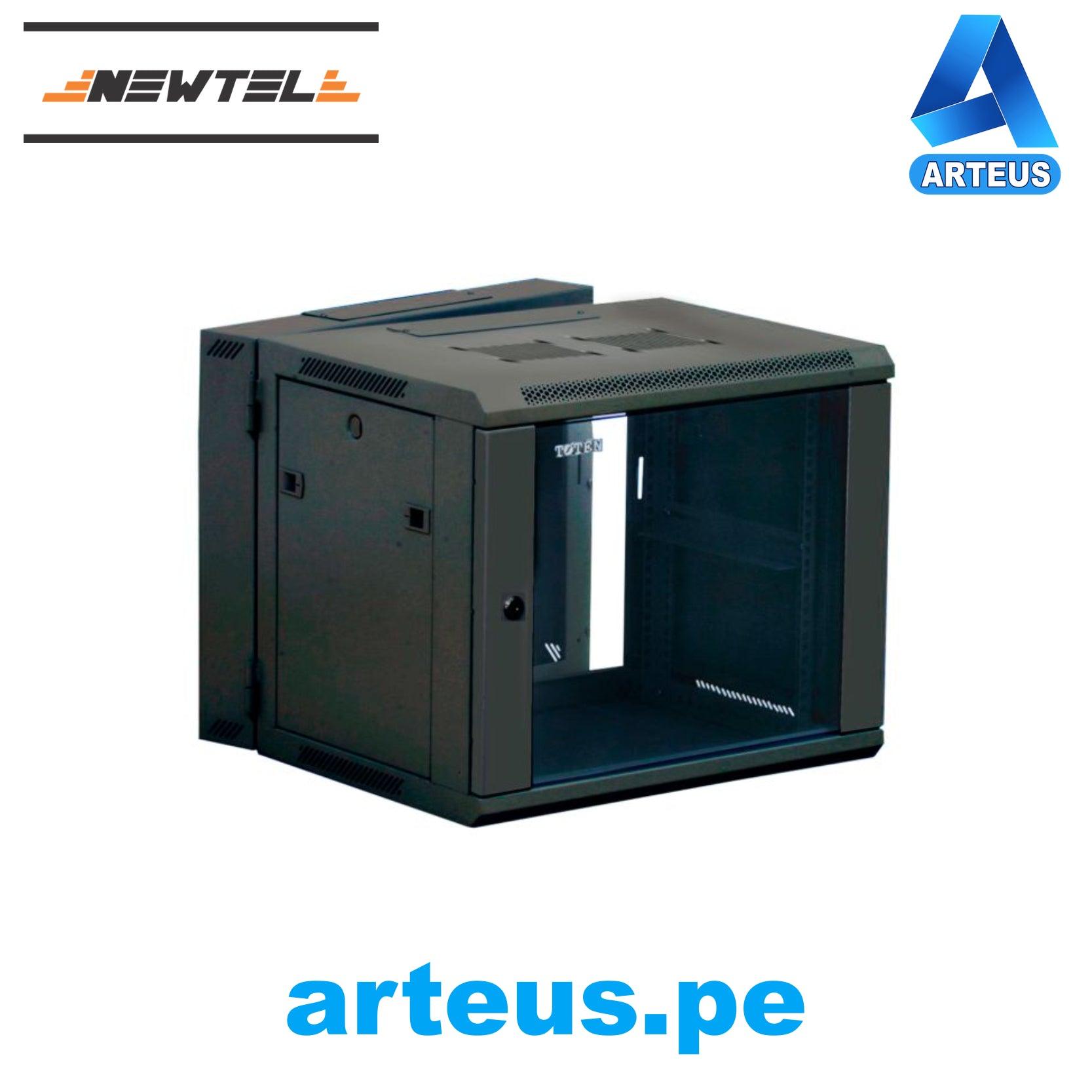 NEWTEL 9RU 60X55X50 - GABINETE DE PARED INCLUYE 1 VENTILADOR - ARTEUS