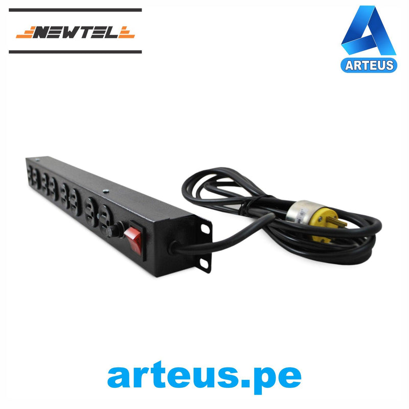 NEWTEL EXTENSION ELECT 8 TOMAS POWER RACK GABINETE 16A - ARTEUS