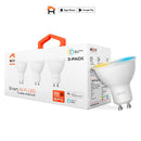 NEXXT HOME NHB-W320 3PK, Bombilla LED inteligente WiFi 220V GU10 color blanco Regulable. Pack x 3. ALEXA - ARTEUS
