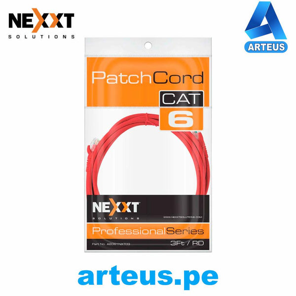 NEXXT SOLUTIONS 798302030558 - Patch Cord - CAT6 3Ft. 0.91 mts - ARTEUS
