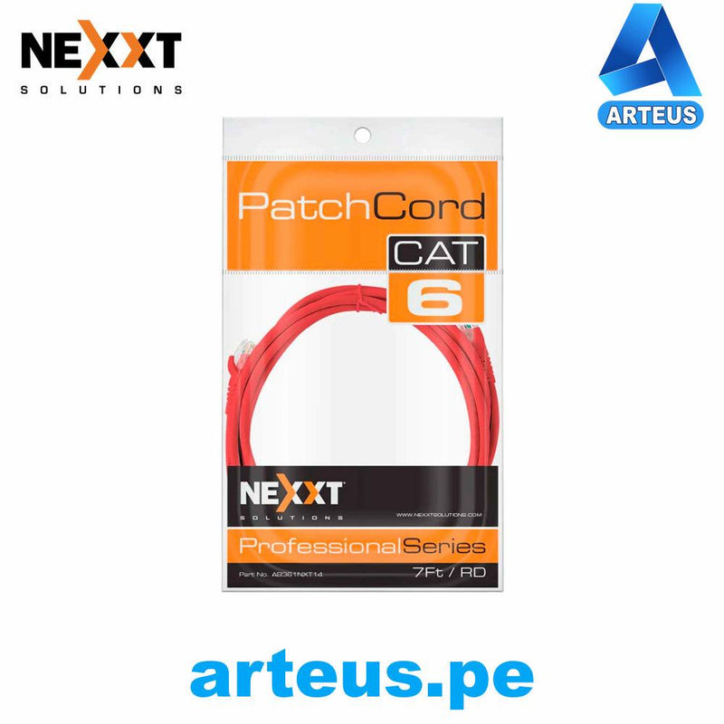 NEXXT SOLUTIONS 798302030626 - Patch Cord - CAT6 7Ft. 2.13 mts - ARTEUS