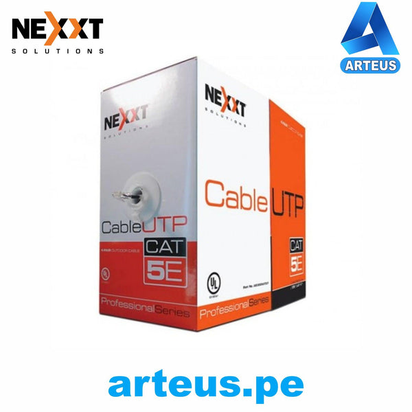 NEXXT SOLUTIONS AB355NXT03 - Caja de Cable CAT5E UTP ROJO 305 Mts - ARTEUS