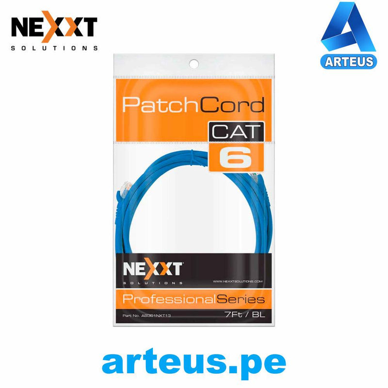 NEXXT SOLUTIONS AB361NXT13 - Patch Cord - CAT6 7Ft. 2.13 mts - ARTEUS