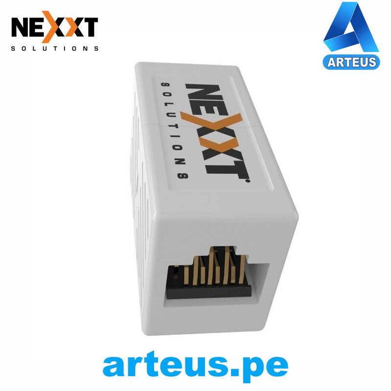 NEXXT SOLUTIONS AE180NXT08 - Módulo Acoplador Lineal Para CAT6- Blanca Union - ARTEUS