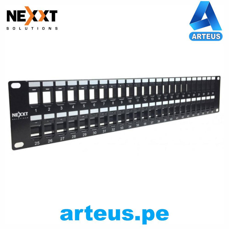 NEXXT SOLUTIONS AW192NXT41 - Patch Panel CAT5E - CAT6 - CAT6A - ARTEUS