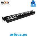NEXXT SOLUTIONS AW220NXT07 - Organizador de Cable Horizontal 1U - ARTEUS