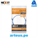 NEXXT SOLUTIONS NAB-PCS6A3FBL - Patch Cord - SFTP CAT6A 3FT 0.91 mts - ARTEUS