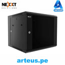 NEXXT SOLUTIONS NPC-P18U65B - Gabinete de Pared 18RU - PIVOTABLE - ARTEUS