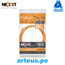 NEXXT SOLUTIONS PCGPCC5ECM07OR - Patch Cord - CAT5E 7Ft. 2.13 mts - ARTEUS
