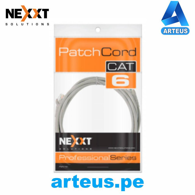 NEXXT SOLUTIONS PCGPCC6LZ10GR, Patch Cord Cat 6 10Ft. 3.04mts LSZH - ARTEUS