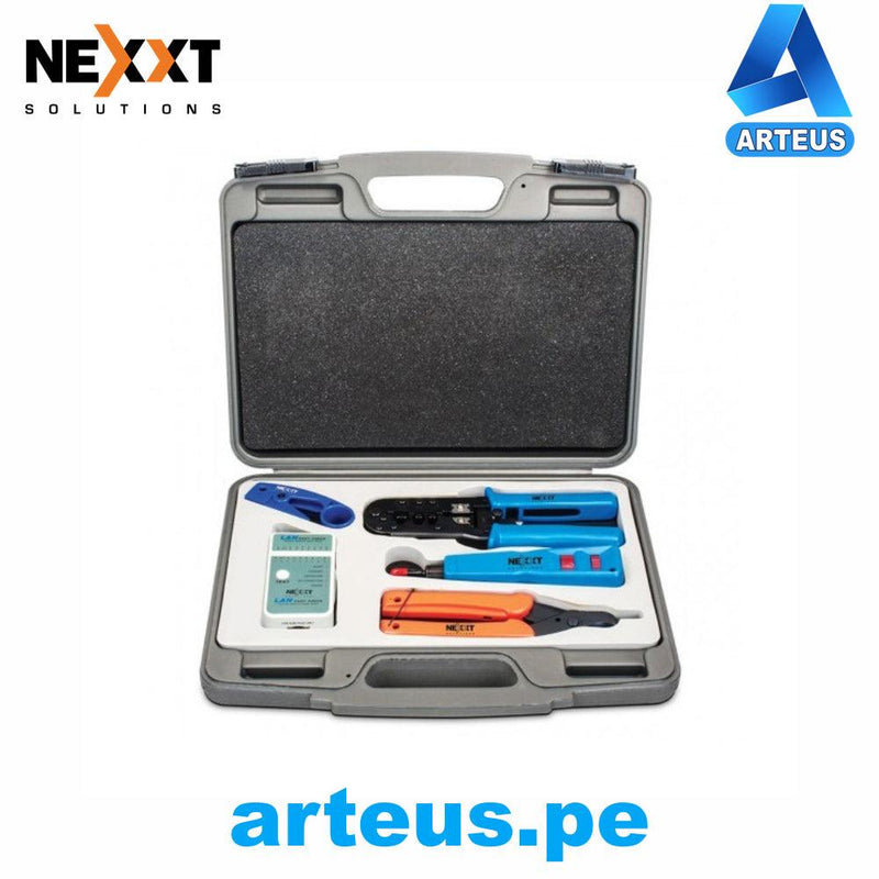 NEXXT SOLUTIONS PTKCKKBSDKT01, Kit de Herramientas para Redes - ARTEUS