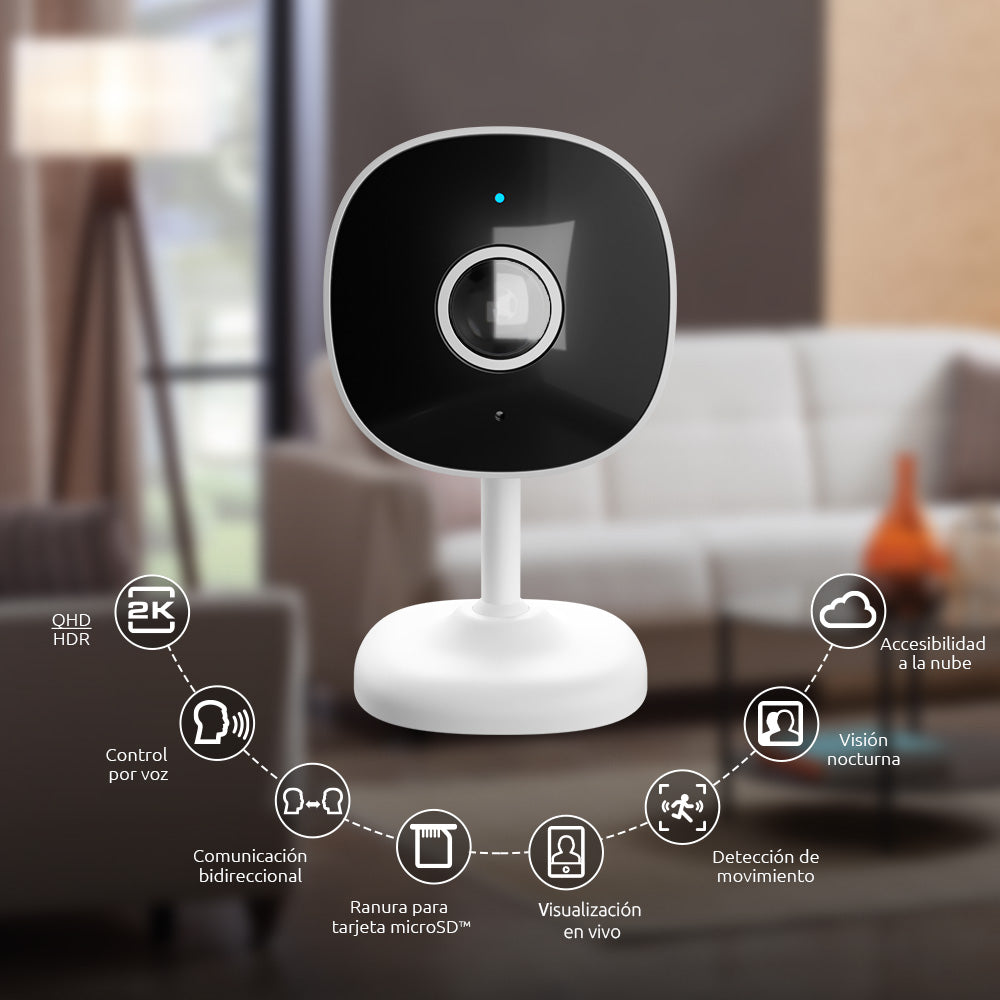 NEXXT SOLUTIONS NHC-I7102PK Cámara de Seguridad WIFI 2K 3MP 2 Pack