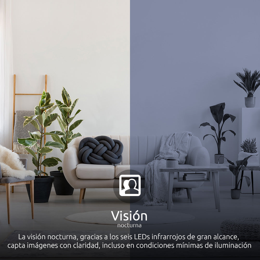 NEXXT SOLUTIONS NHC-I7102PK Cámara de Seguridad WIFI 2K 3MP 2 Pack