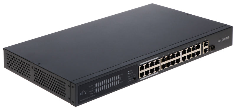 UNIVIEW NSW2020-24T1GT1GC-POE-IN Switch 24 puertos POE 1 puerto giga y 1 puerto giga combo