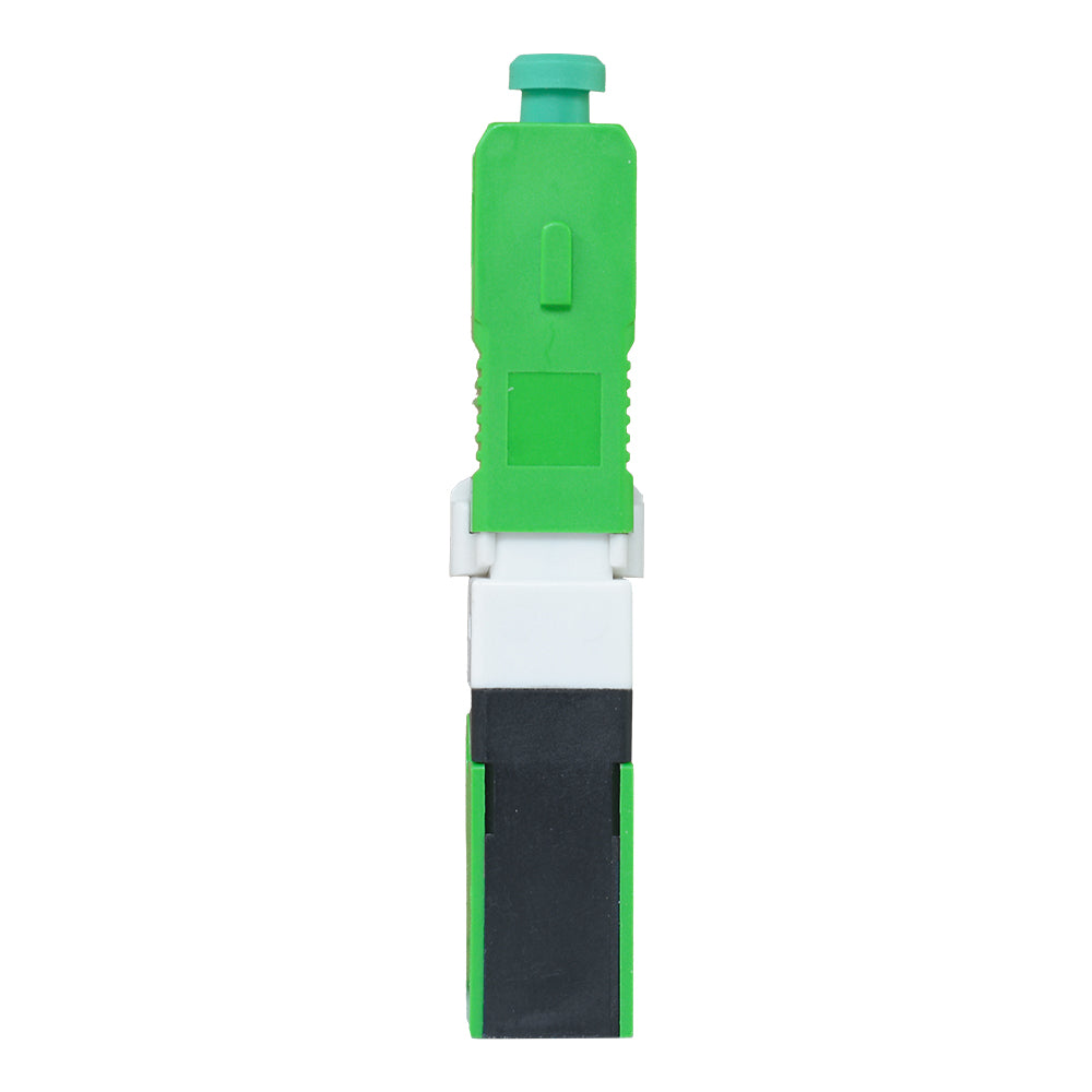 OPFIBRA OPF-FCSC-SM-AC-P100 Conector Mecánico Monomodo SC/APC Tipo Clip - 100 Unidades