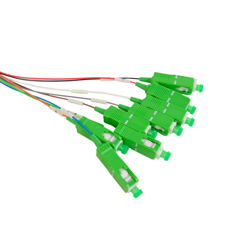 OPFIBRA OPF-PLC1X16-AS-P10 Splitter PLC 1x16 con Conectores SC/APC - 10 Unidades