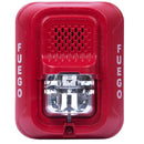 SYSTEM SENSOR P2RL-SP Siren with strobe light 24-12v interior red