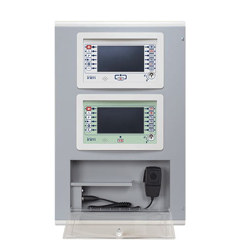 Panel contra incendio direccionable INIM PREVIDIA-ULTRAVOX central modular con evacuacion integrado no incluye bateria - ARTEUS