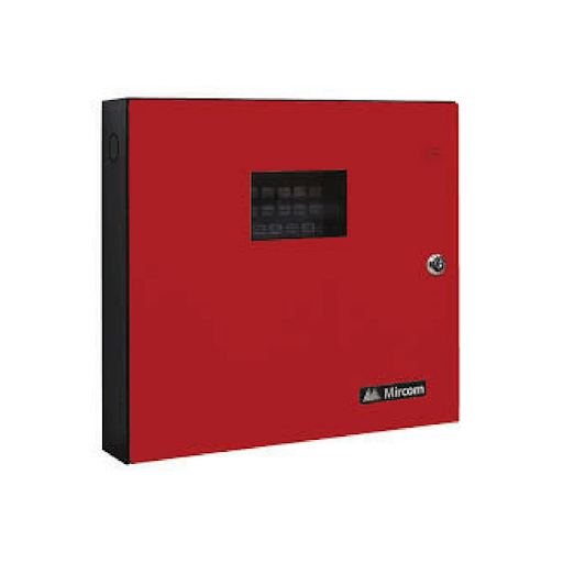 Panel de alarma contra incendio 6 zonas convencional MIRCOM FA-106R central UL 2 nac no incluye baterias - ARTEUS